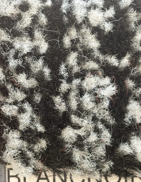 TAPIS HIVER - NOIR/BLANC - NYLO KLEEN