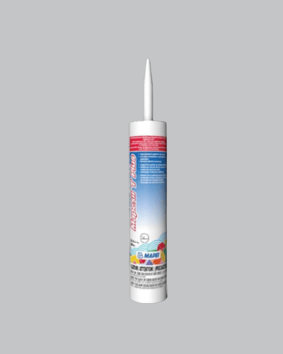 Mapei Mapesil T Plus Scellant silicone - #101 Pluie - 299 ml