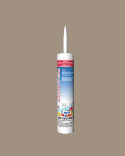 Mapei Mapesil T Plus Scellant silicone - #105 Bois de Grève - 299 ml