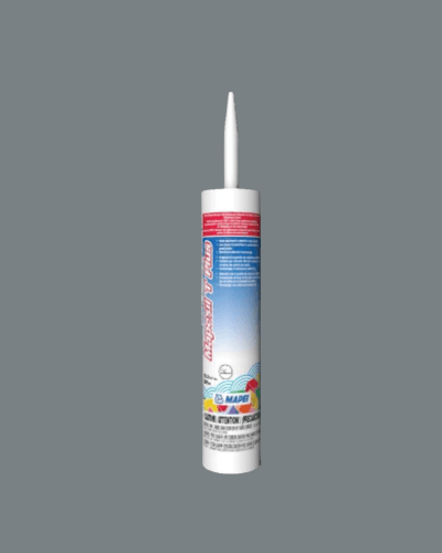 Mapei Mapesil T Plus Scellant silicone - #19 Gris Perle - 299 ml