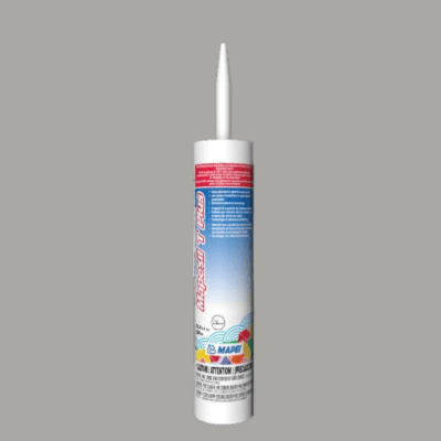 Silicone #27 Argent - Mapei Mapesil T Plus Scellant 299 ml