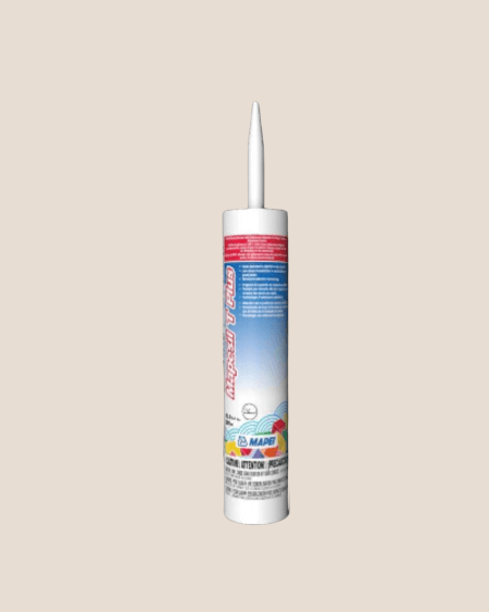 Mapei Mapesil T Plus Scellant silicone #5222 Beurre de Miel 299 ml