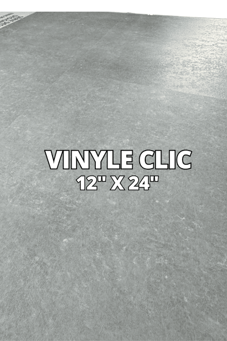 Revêtement de Sol Vinyle 12"x24" SPC Clic - 2,59 $/pi²