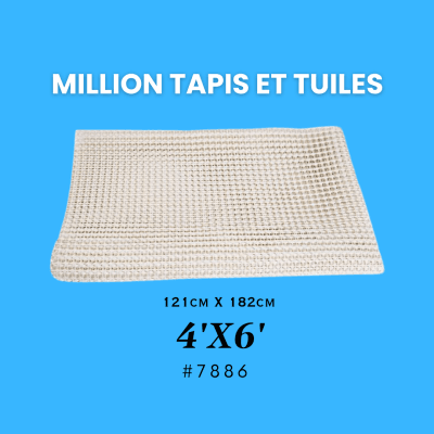 Sous-tapis 4'x6' - Confort et Protection | Million Tapis & Tuiles