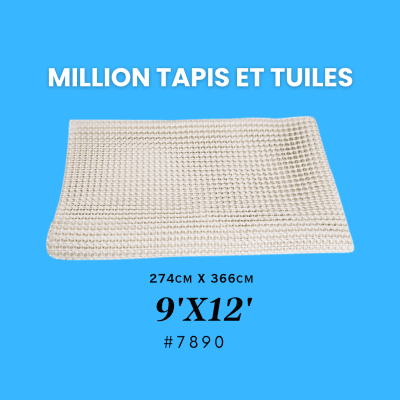 Sous-tapis 9'X12' - Confort et Protection | Million Tapis & Tuiles