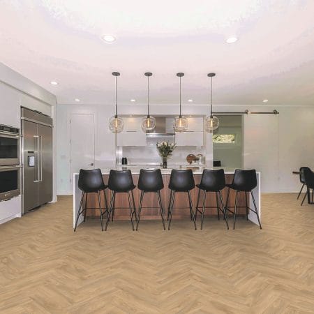 Couvre-Plancher | Feuille de Vinyle - Repère beige b0143