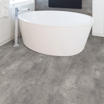 Couvre-Plancher | Feuille de Vinyle - Terrasse gris B0134