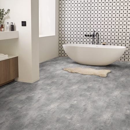 Couvre-Plancher | Feuille de Vinyle - Terrasse taupe B0133